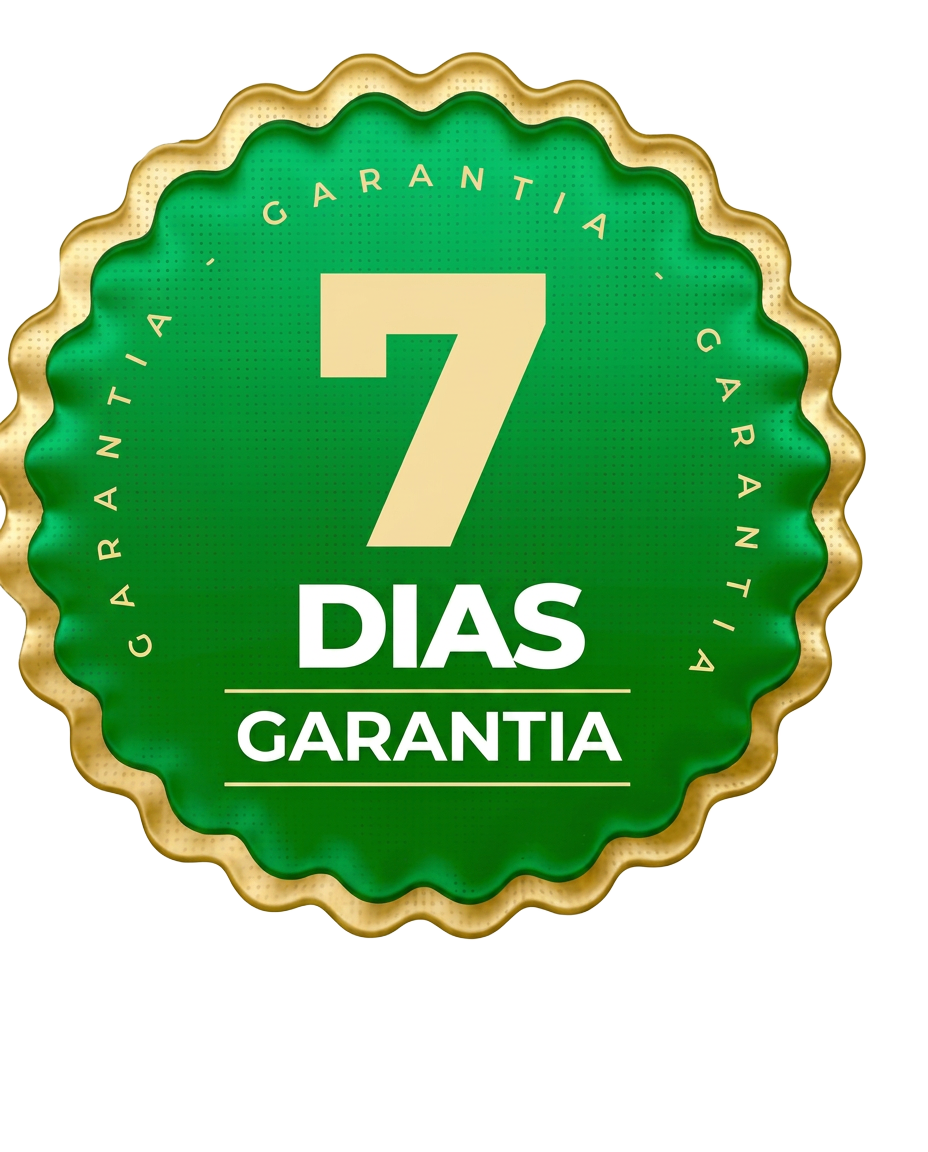Selo de garantia de 7 dias