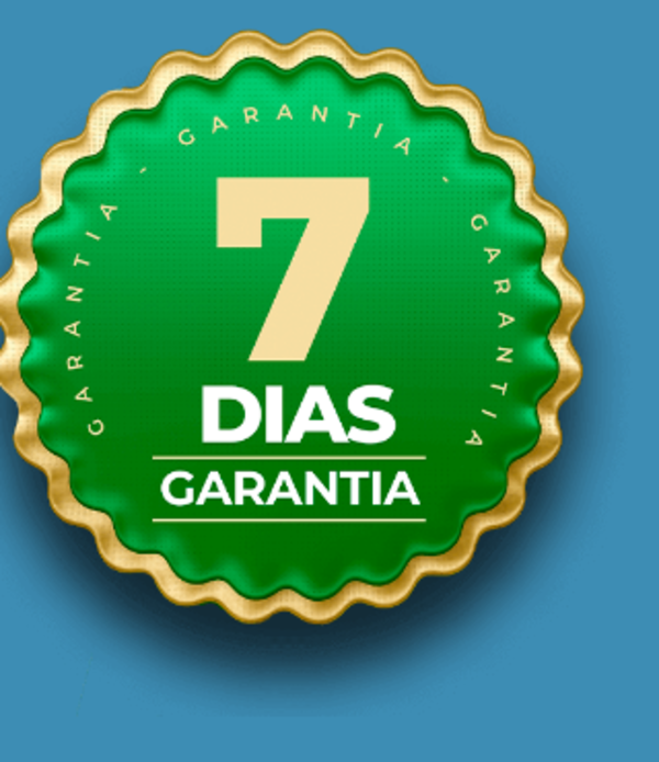 Selo de garantia de 7 dias